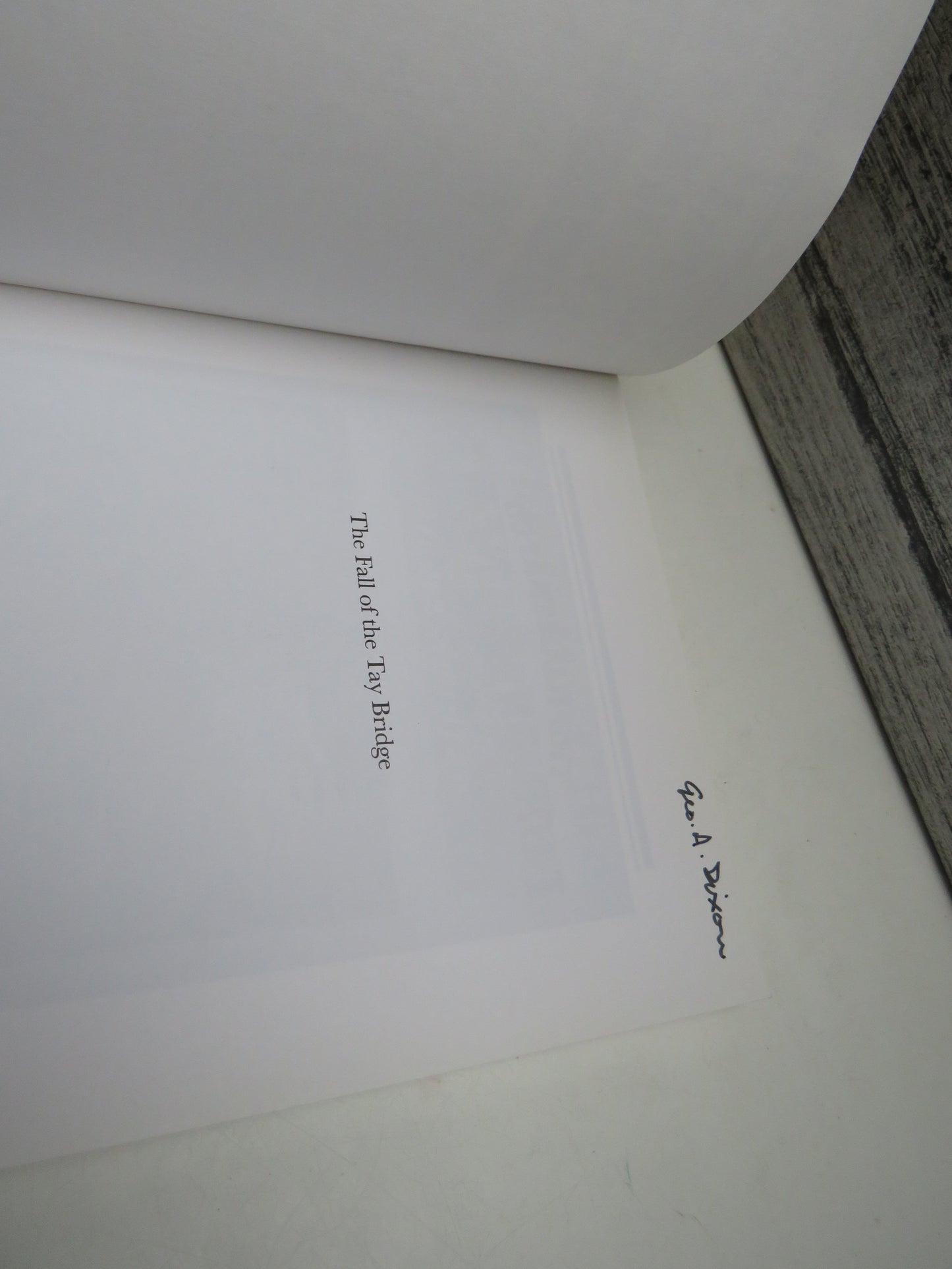 The Fall of The Tay Bridge By David Swinfen 1994