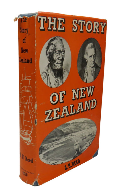 The Story of New Zealand by A. H. Reed, 1959 book front cover