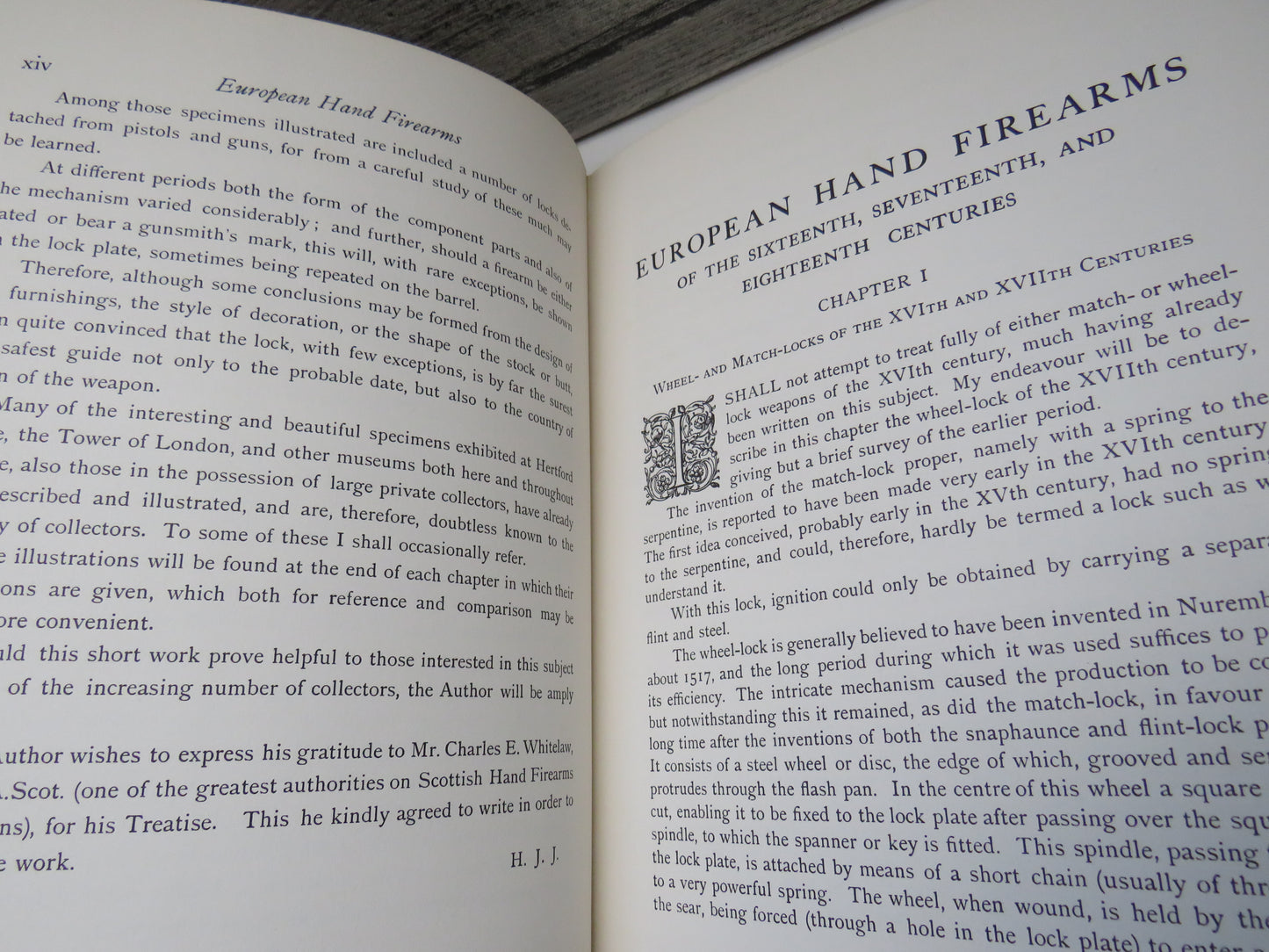 European Hand Firearms of the 16th, 17th & 18th Centuries By Herbert J. Jackson 1923