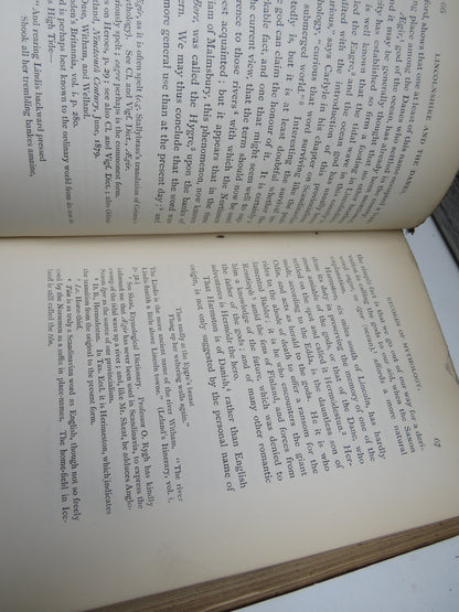 Lincolnshire and the Danes By the Rev G.S. Streatfeild 1884