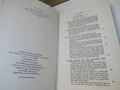 The Story of New Zealand by A. H. Reed, 1959 book image 5