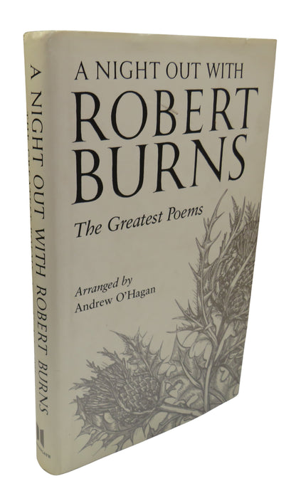 A Night out with Robert Burns, The Greatest Poems, Andrew O'Hagan, 2008 book front cover