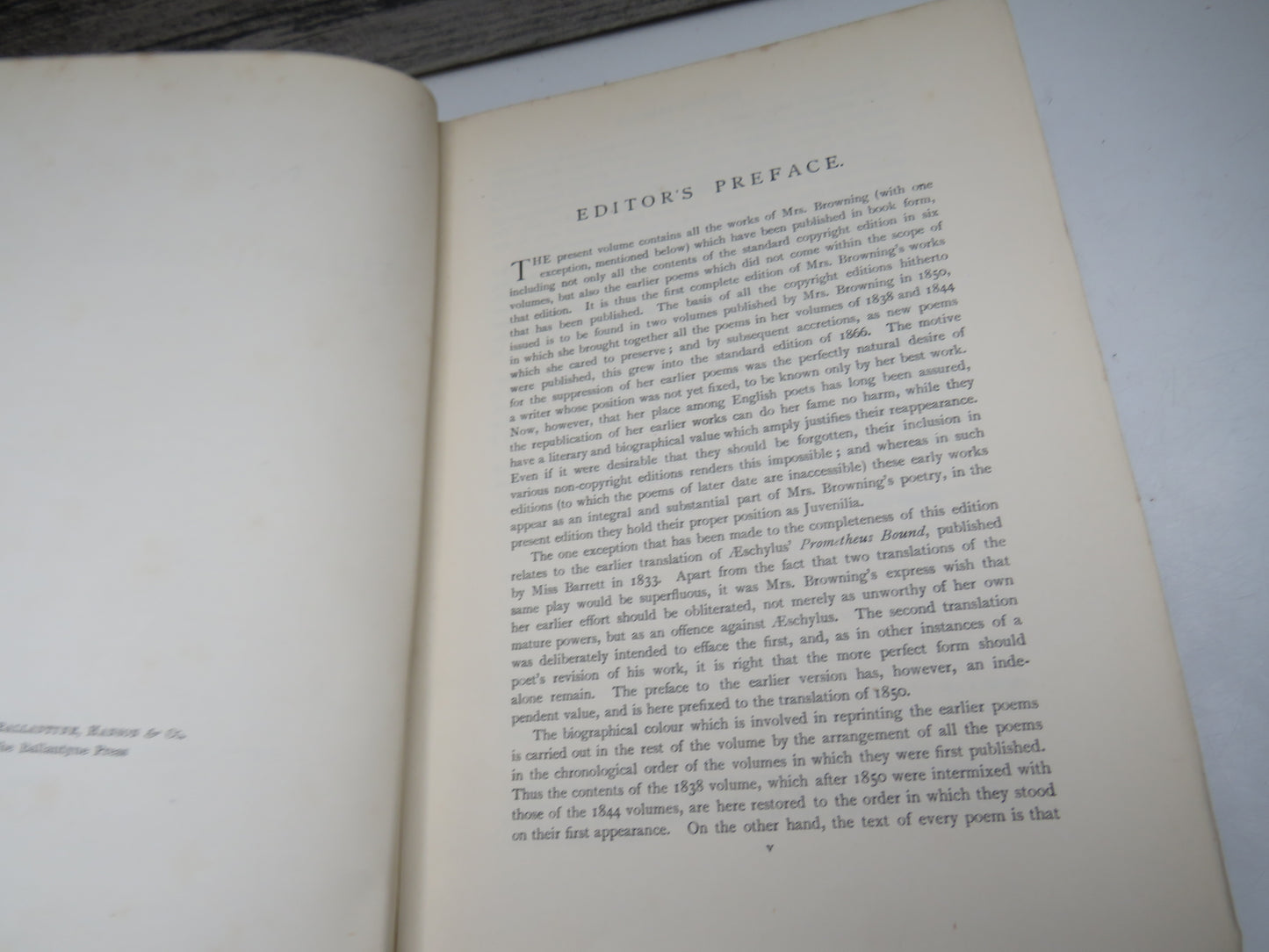 The Poetical Works of Elizabeth Barrett Browning 1900