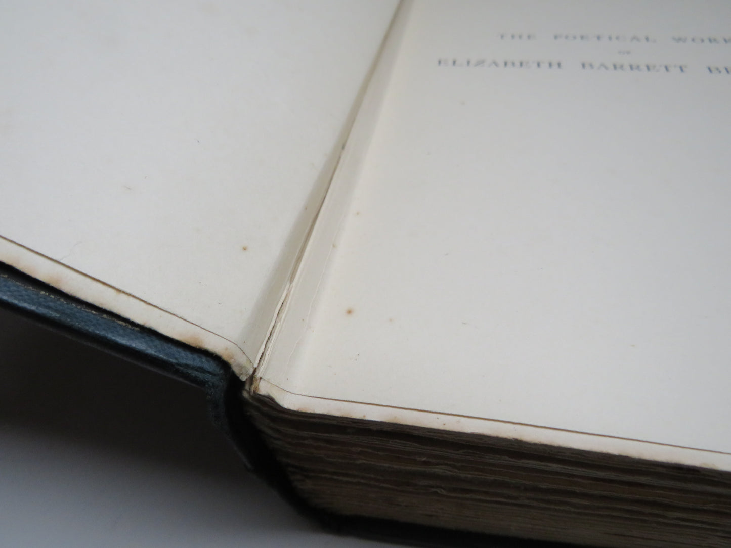 The Poetical Works of Elizabeth Barrett Browning 1900