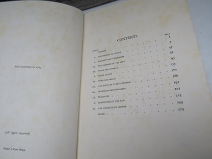 London Life In The 14th Century By Charles Pendrill 1925 1st Edition