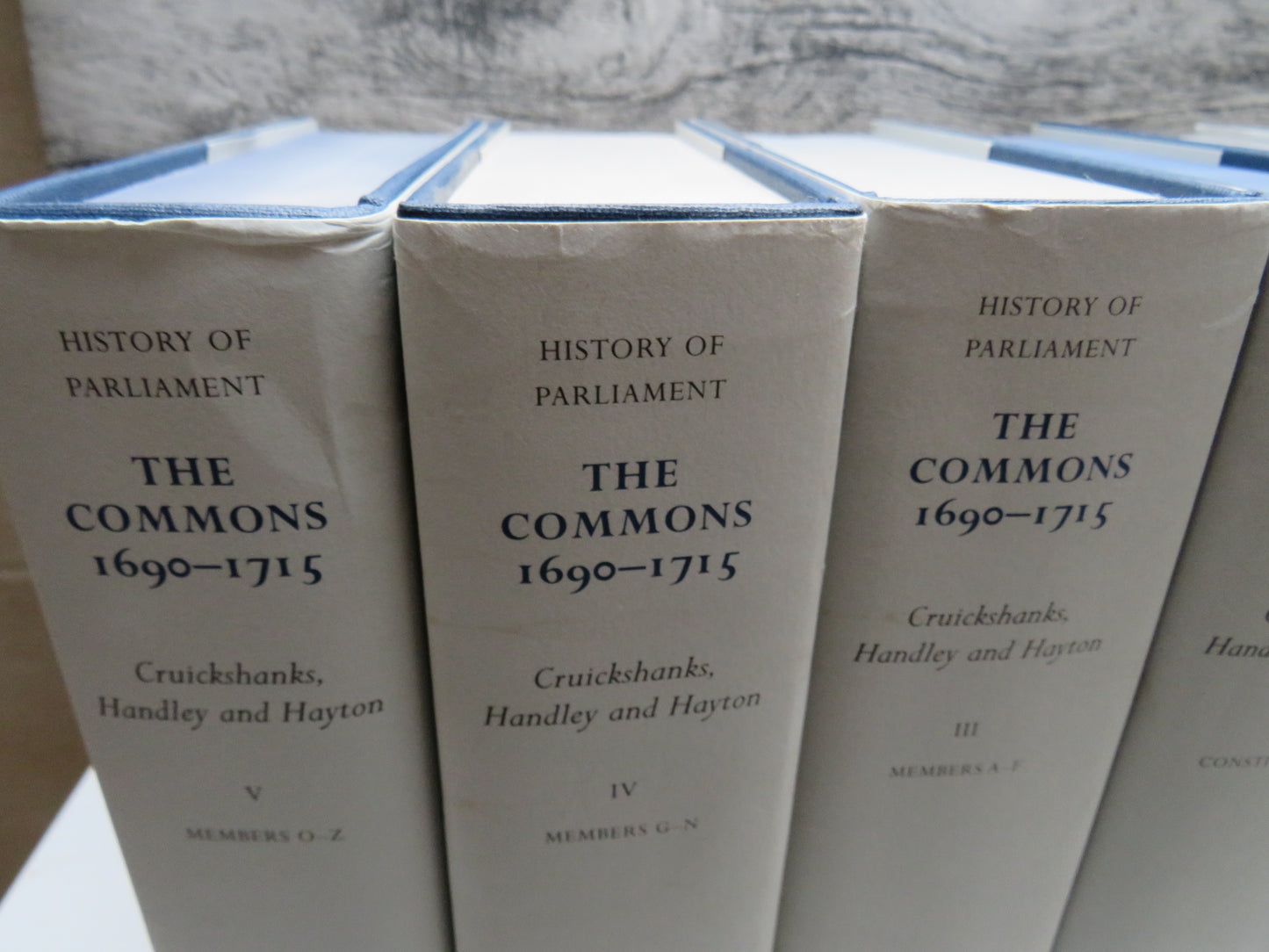 The History of Parliament The House of Commons 1690-1715 (2002 5 Volume Set)