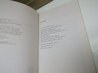 Then & There The Highland Clearances by Finlay McKichan, 1979 book image 4