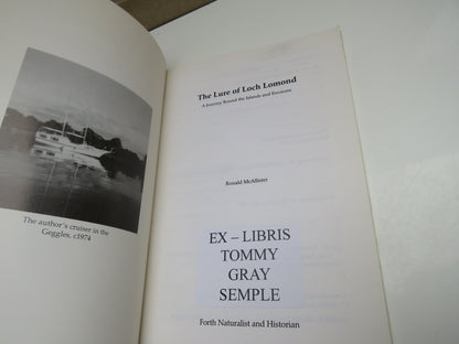 The Lure of Loch Lomond by Ronald McAllister, 1997 book image 3