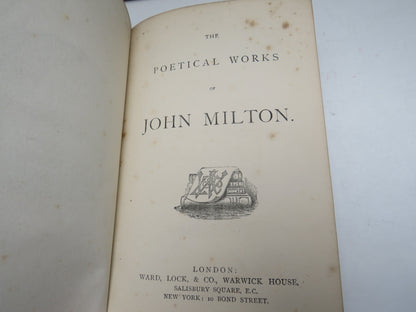 The Poetical Works of John Milton