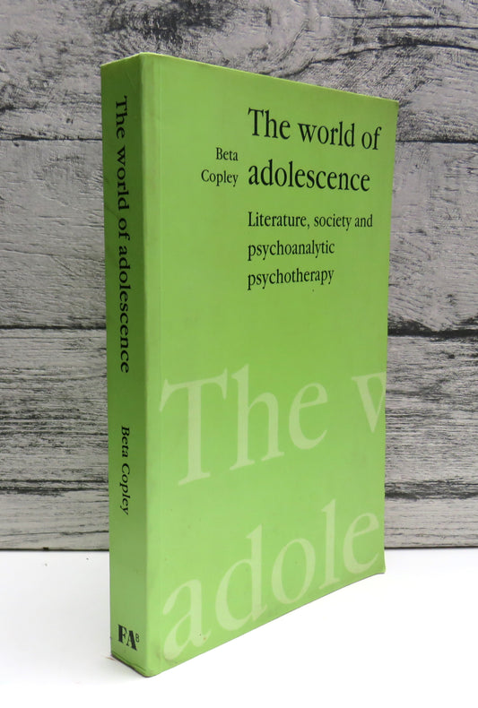 The World of Adolescence Literature, Society and Psychoanalytic Psychotherapy By Beta Copley 1993