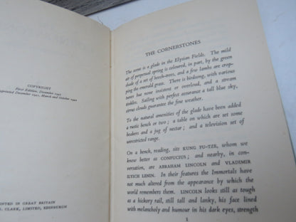 The Cornerstones A Conversation In Elysium By Eric Linklater 1942 book image 4