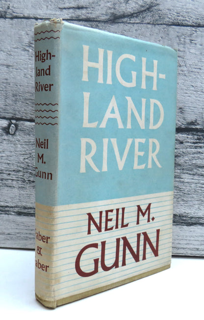 Highland River By Neil M. Gunn 1948 book front cover