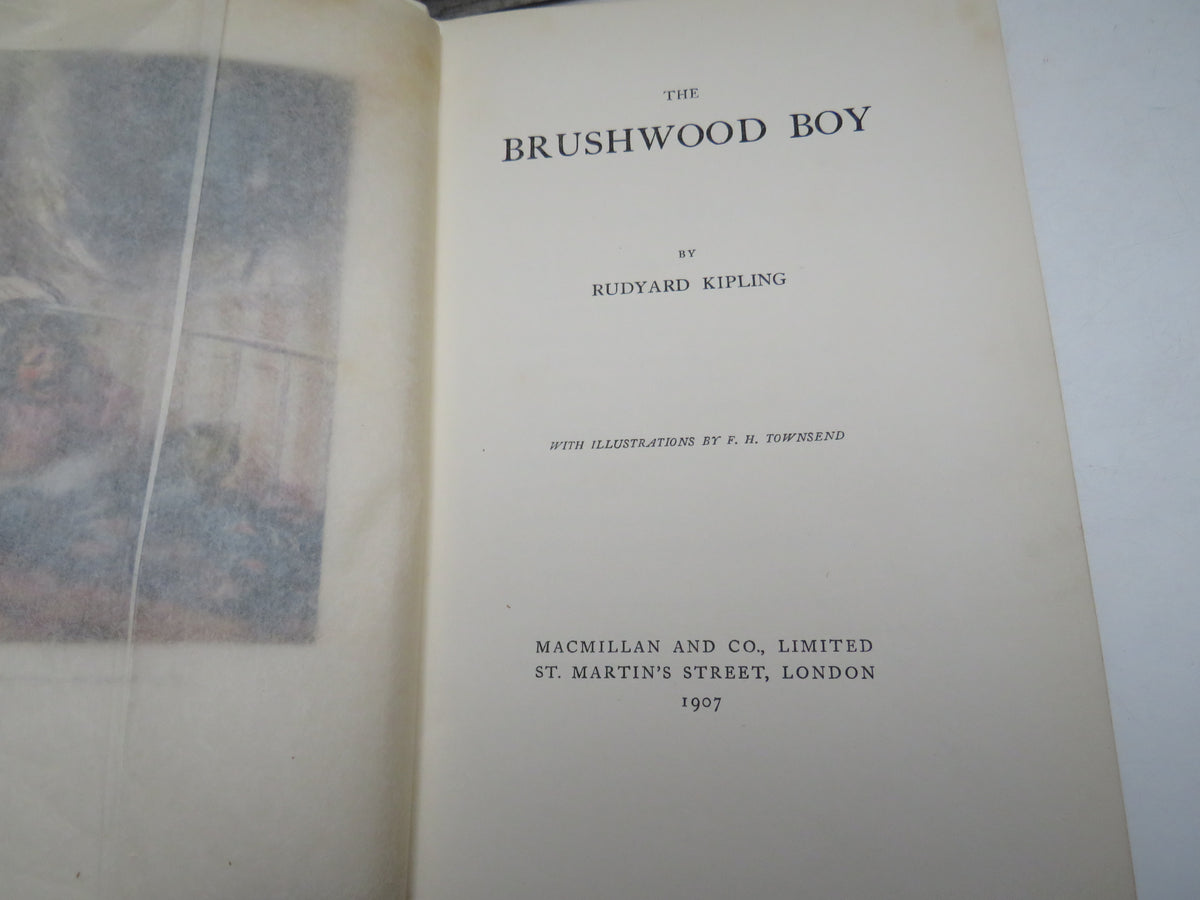 The Brushwood Boy By Rudyard Kipling 1907 book image 4