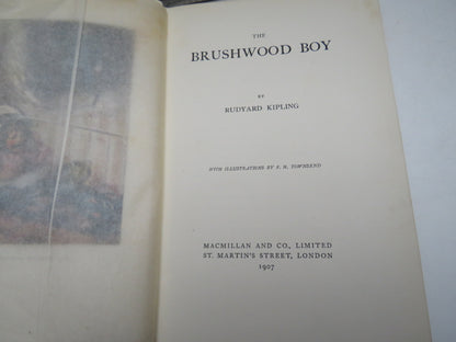 The Brushwood Boy By Rudyard Kipling 1907 book image 4