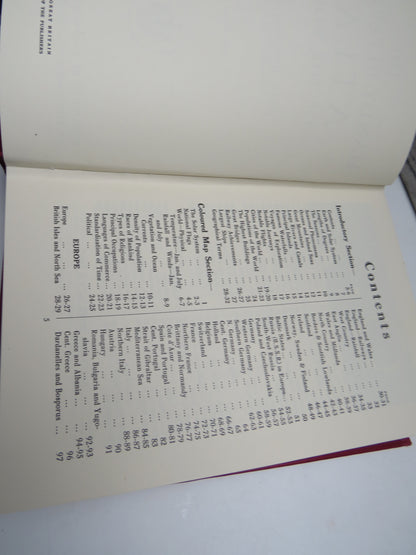 The Handy Reference Atlas of the World By John Bartholomew 1935 book image 4