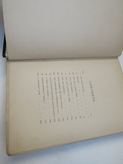 Auld Licht Idylls by J. M. Barrie, 1889 book image 5