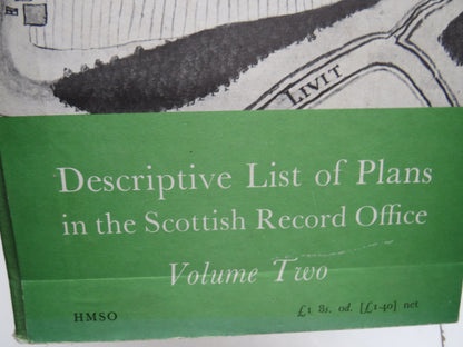 Descriptive List of Plans In The Scottish Records Office Volume One - Four book image 4