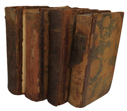 The Poetical Works of Geoffrey Chaucer Vol I, II, V, VI, IX, X, XI, XII 18thC book front cover
