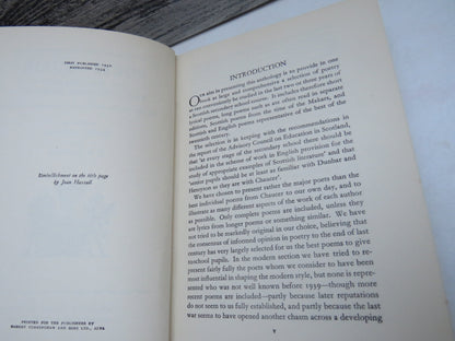 Poets' Quair An Anthology For Scottish Schools Edited By David Rintoul and J.B. Skinner 1954 book image 4