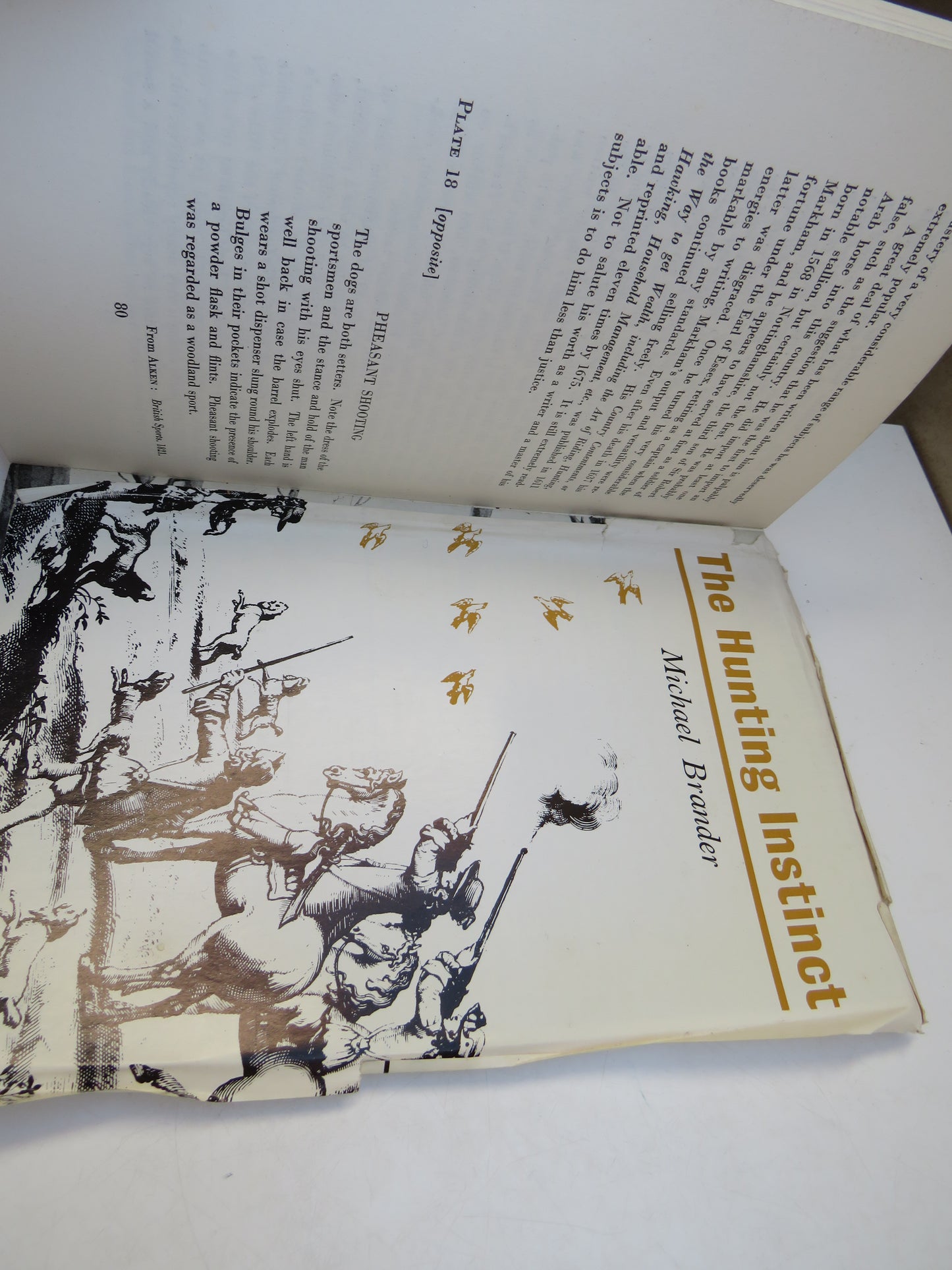 The Hunting Instinct, The Development of Field Sports over the Ages by Michael Brander, Proof Copy, 1964