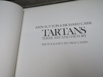 Tartans Their Art and History By Ann Sutton & Richard Carr Photography By David Cripps 1984 book image 4