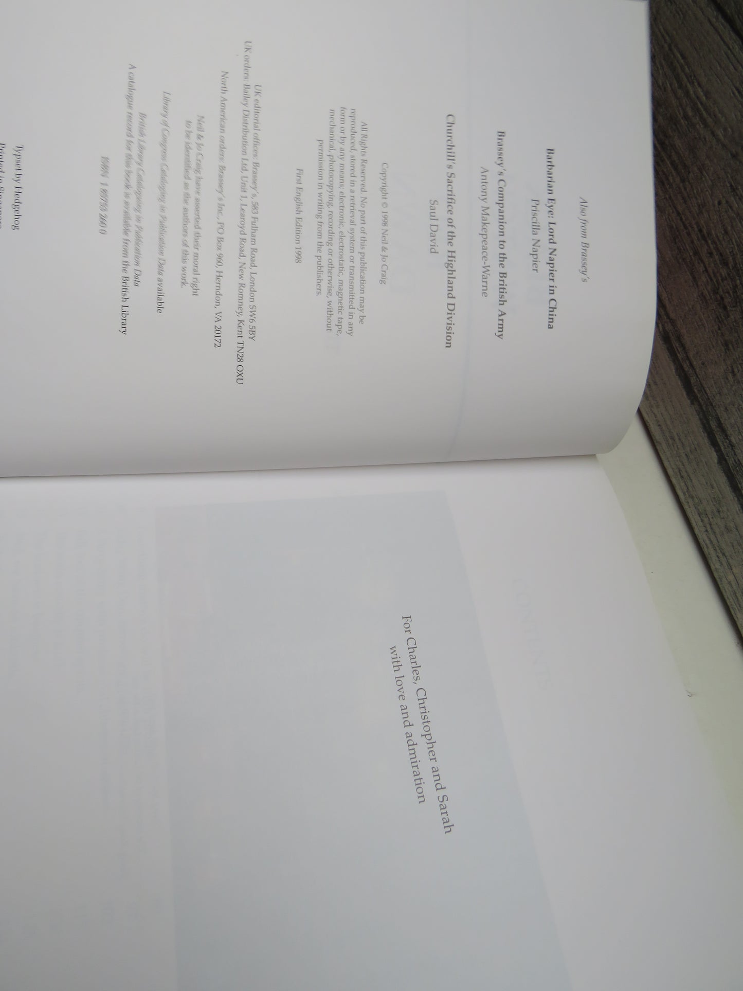 Black Watch Red Dawn The Hong Kong Handover To China By Neil & Jo Craig 1998