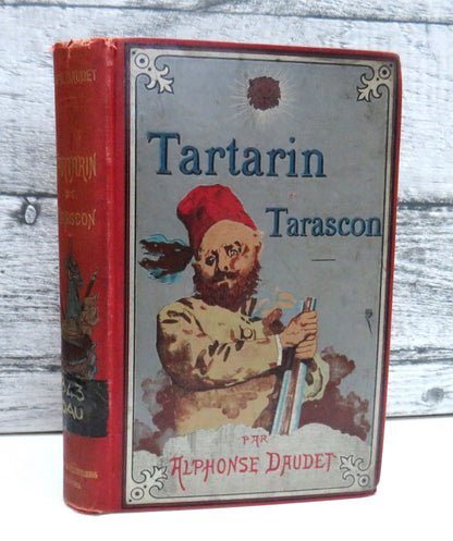 Tartarin De Tarascon By Alphonse Daudet 1889 book front cover