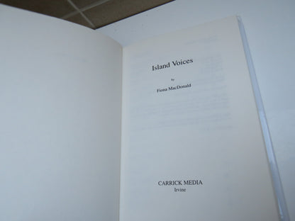 Island Voices by Fiona MacDonald, 1992 book image 3