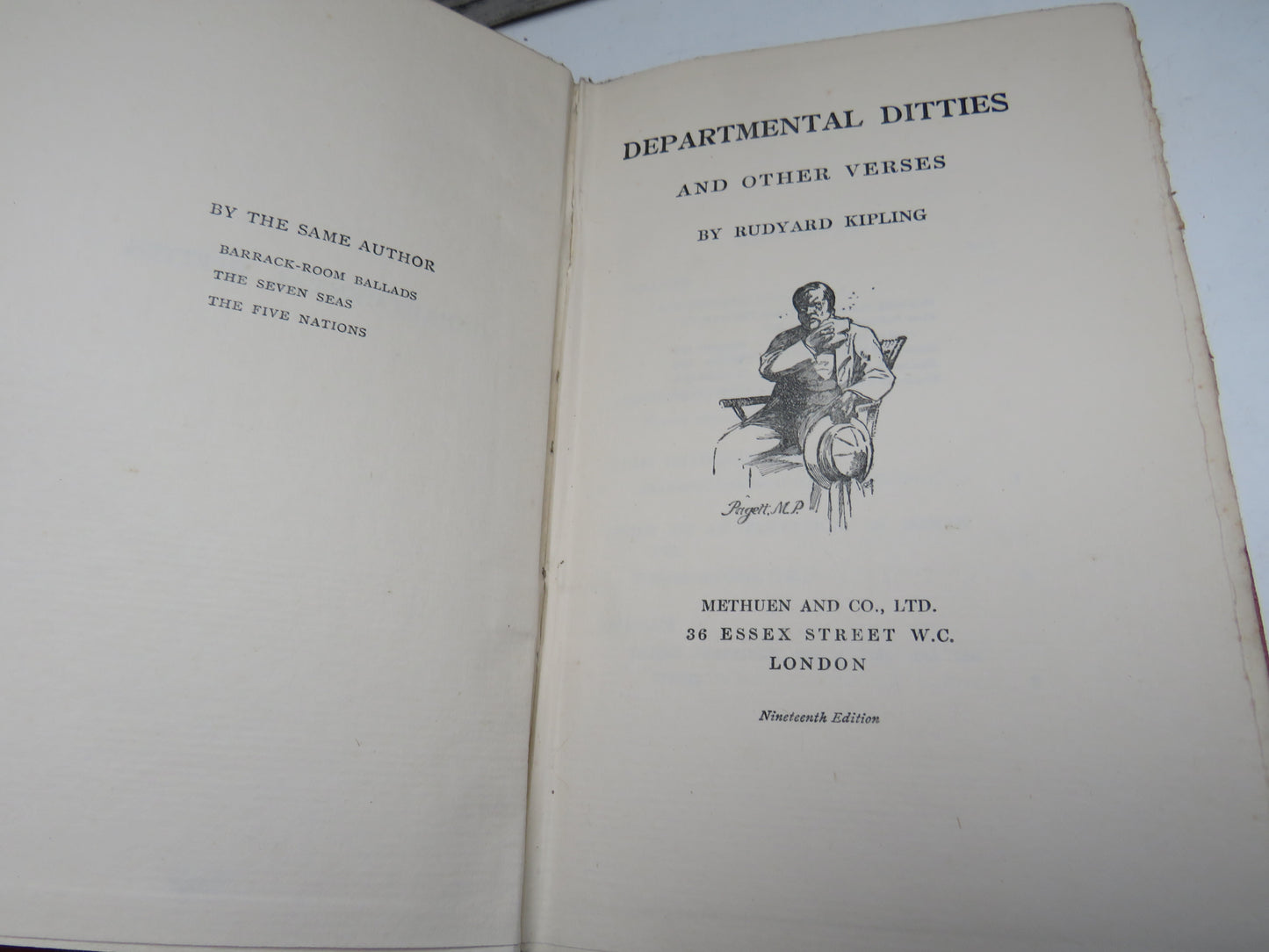 Departmental Ditties and Other Verses by Rudyard Kipling 1911