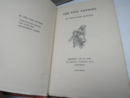The Five Nations by Rudyard Kipling 1911 book image 4