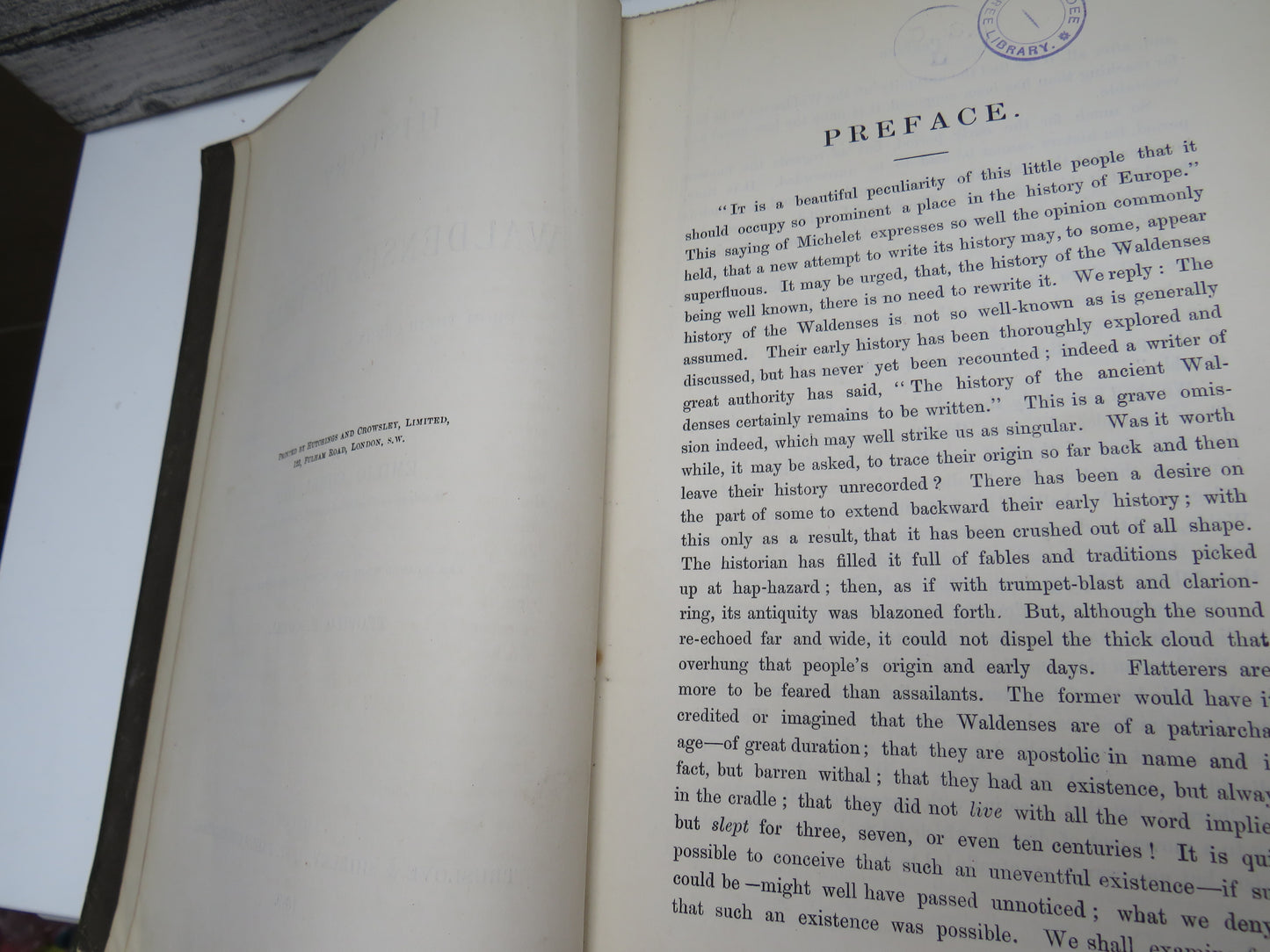 History of the Waldenses of Italy From Their Origin To The Reformation By Emilio Comba 1889