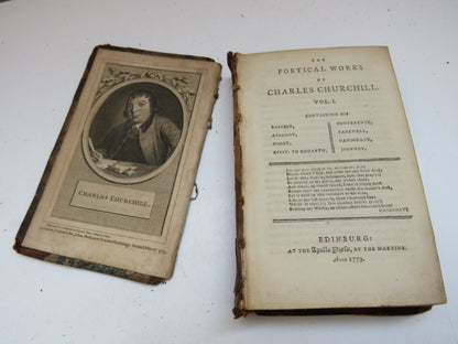 The Poetical Works of Charles Churchill Vol I & II 1779 book image 6