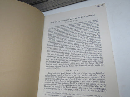 The Interpretation of the Pictish Symbols By Charles Thomas 1964 book image 3