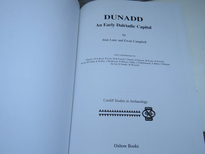 Dunadd An Early Dalriadic Capital By Alan Lane and Ewan Campbell 2000 book image 4