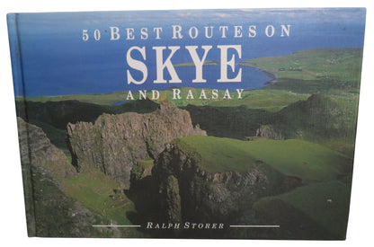 50 Best Routes on Skye and Raasay by Ralph Storer, 1996 book front cover