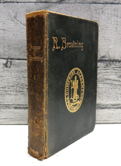 Poems of Robert Browning, containing Dramatic Lyrics, Dramatic Romances, Men and Women, Dramas, Paul book front cover