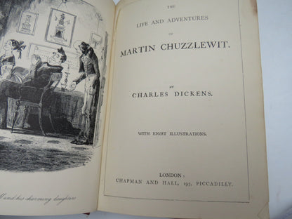 The Life and Adventures Of Martin Chuzzlewit By Charles Dickens