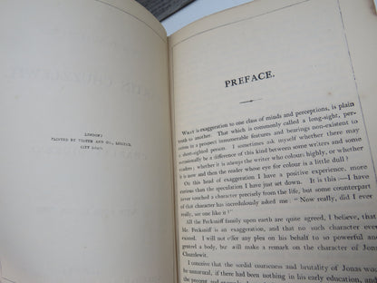 The Life and Adventures Of Martin Chuzzlewit By Charles Dickens