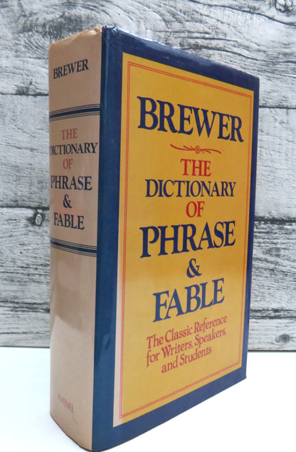 The Dictionary of Phrase and Fable Classic Edition 1978 book front cover