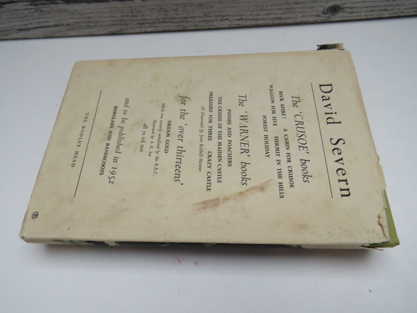 Crazy Castle By David Severn 1951 1st Edition