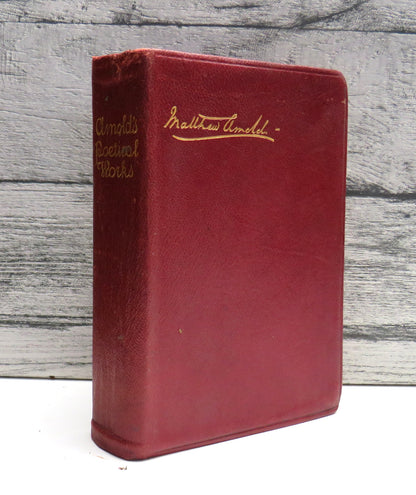 The Poetical Works of Matthew Arnold book front cover