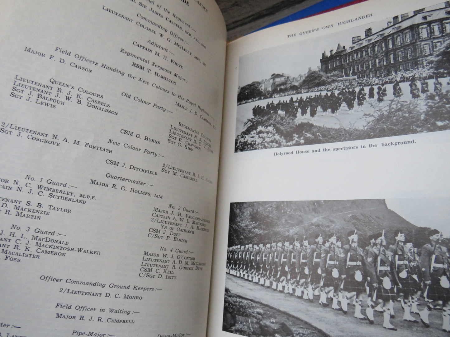 The Queen's Own Highlander The Regimental Magazine Volume 2 - 9 Partial Set Nicely Bound