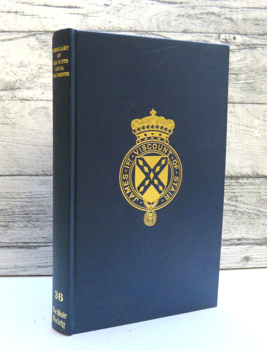 Formulary of Old Scots Legal Documents Compiled By Peter Gouldesbrough 1985 The Stair Society