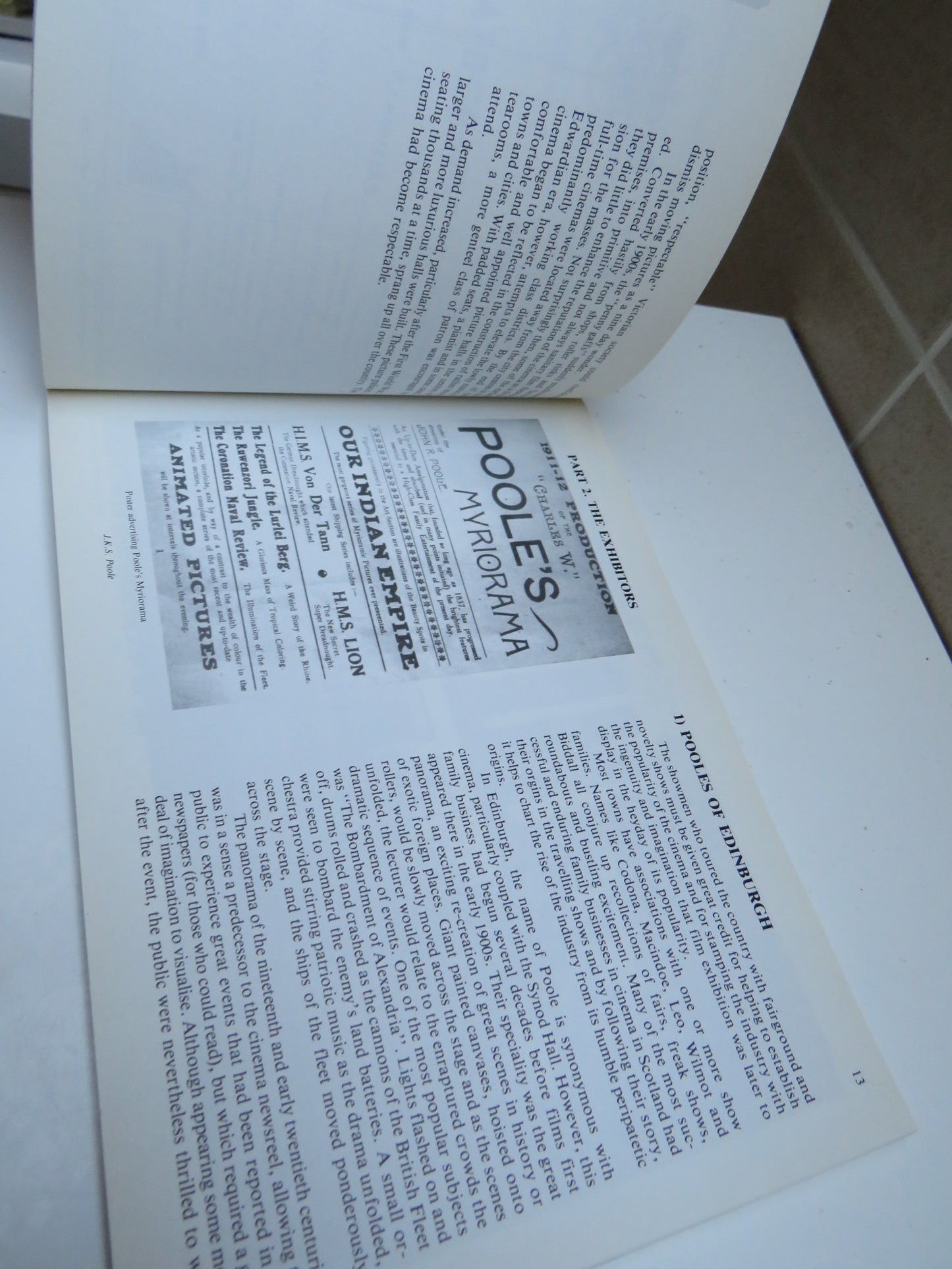 Sottish Cinemas Remembered, Pictures Past by Janet McBain, 1985