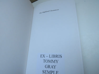 The Highland Clearances, People, Landlords and Rural Turmoil by Eric Richards, 2000 book image 3