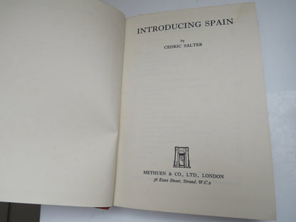 Introducing Spain By Cedric Salter 1958 book image 4