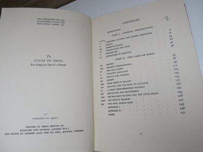 Introducing Spain By Cedric Salter 1958 book image 5