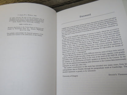 Gaelic In Scotland 1698-1981 The Geographical History of a Language By Charles W. J. Withers 1984 book image 5