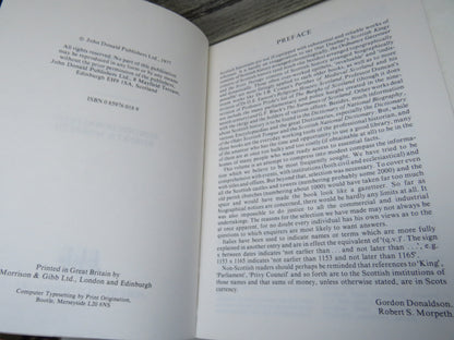 A Dictionary of Scottish History By Gordon Donaldson & Robert S. Morpeth 1977 book image 5