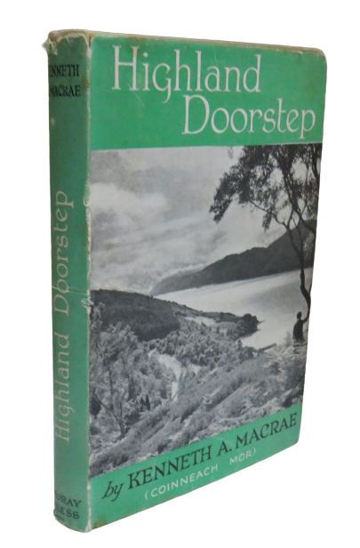 Highland Doorstep (Coinneach Mor) by Kenneth A. Macrae, 1953 book front cover